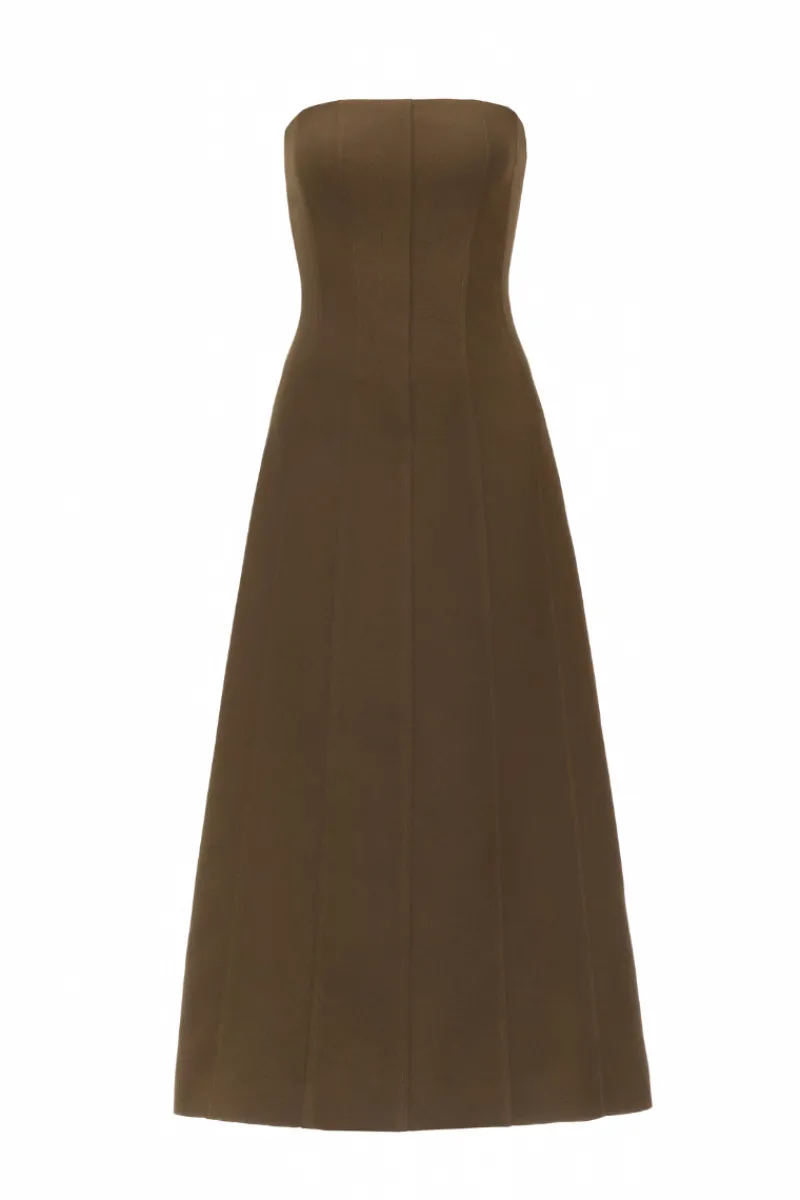 CULT MIA ABYSMAL CORSET DRESS IN GREEN