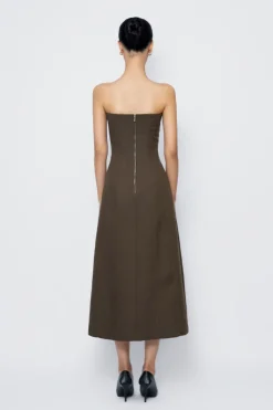 CULT MIA ABYSMAL CORSET DRESS IN GREEN