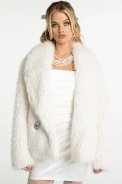 CULT MIA ALYSSA FUR COAT