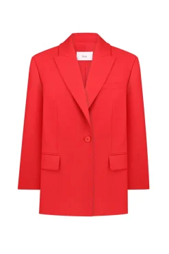 CULT MIA ANTHURIUM OVERSIZED BLAZER