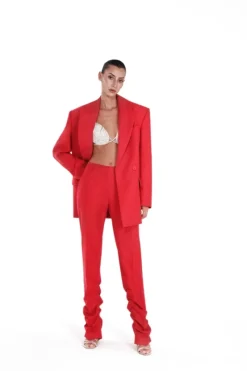 CULT MIA ANTHURIUM OVERSIZED BLAZER