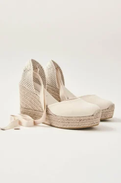 CULT MIA CORDELIA CREAM ESPADRILLES
