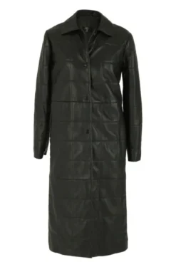 CULT MIA MAPLE LONG LEATHER COAT