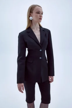 CULT MIA MARYLEBONE FITTED JACKET IN