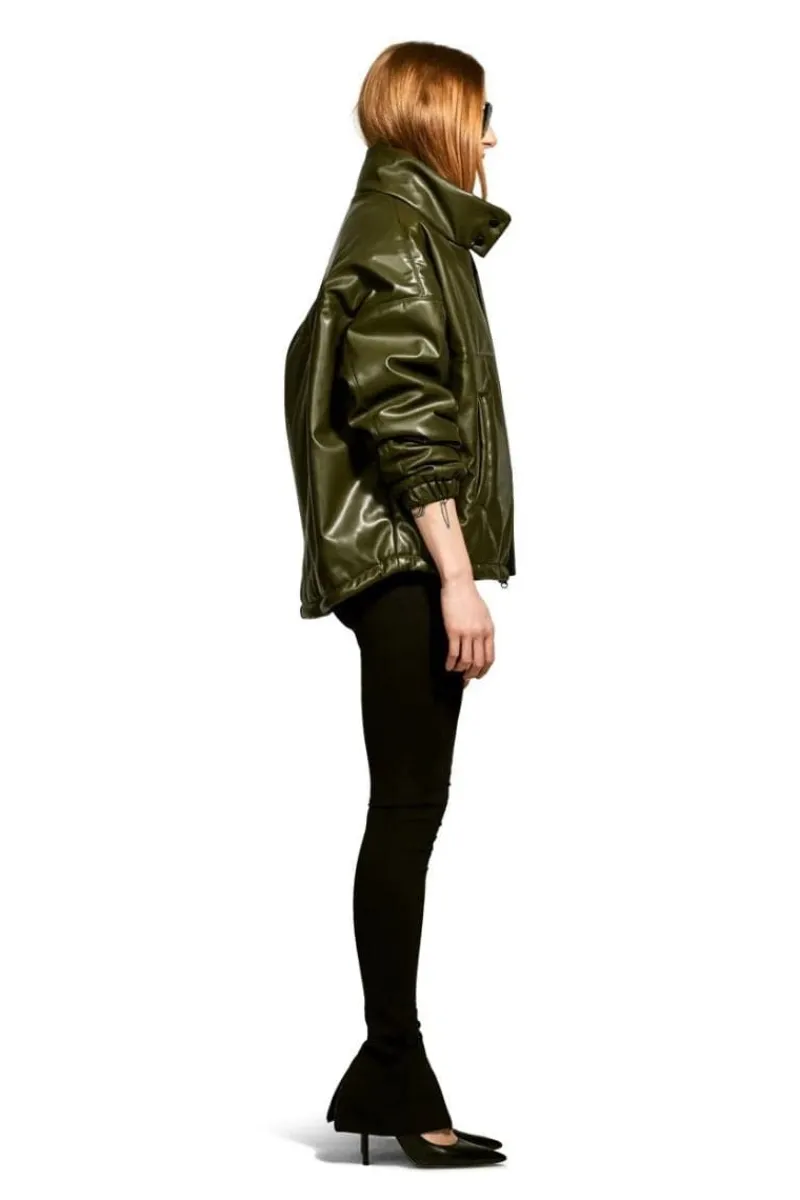CULT MIA GREEN THE BILLY JACKET