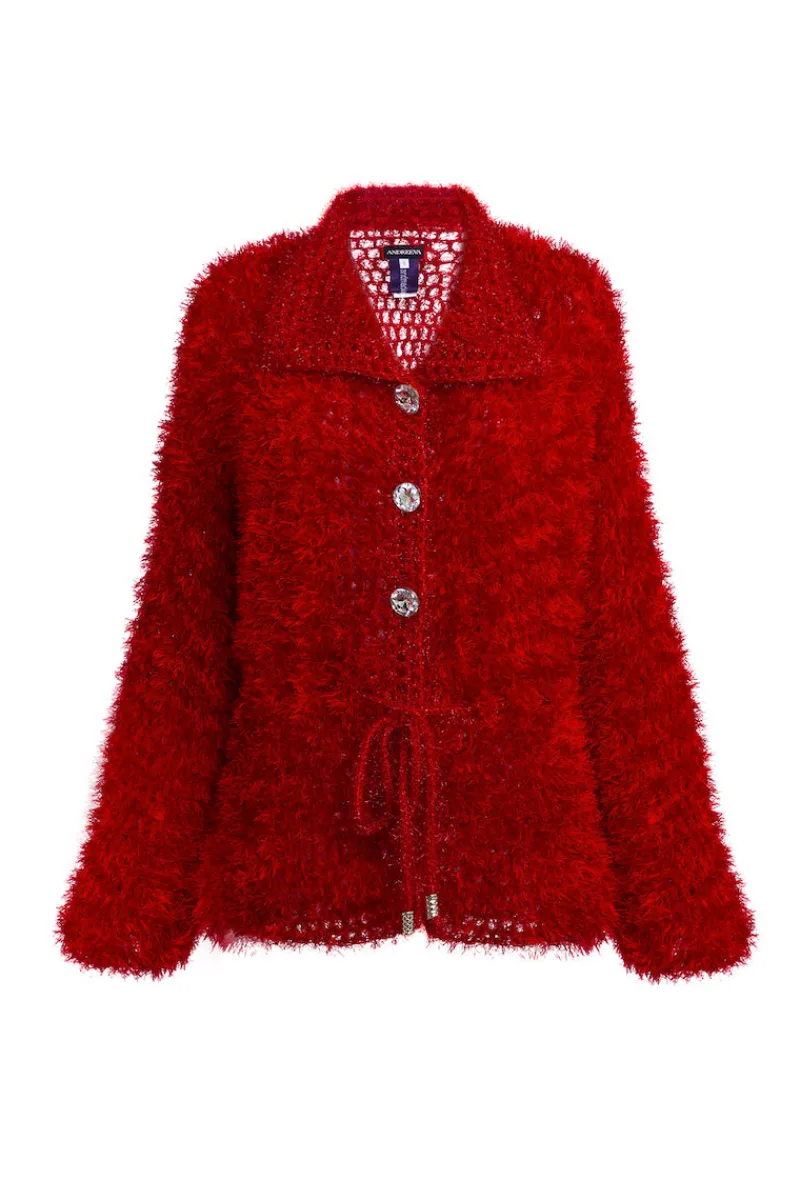 CULT MIA MONROE HANDMADE KNIT CARDIGAN DRESS