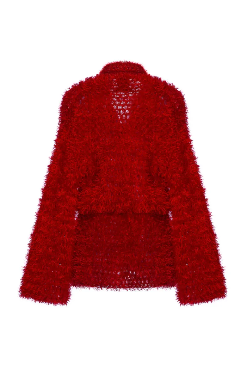 CULT MIA MONROE HANDMADE KNIT CARDIGAN DRESS