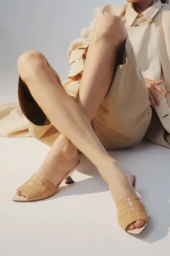 CULT MIA ALO COCO SABBIA HEELS